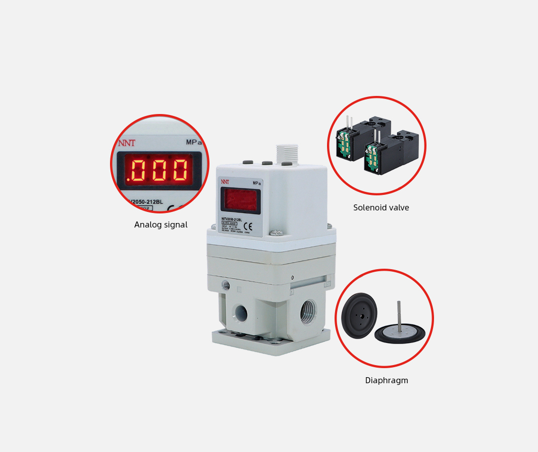 Digital Vacuum Pressure Regulator NITV2090